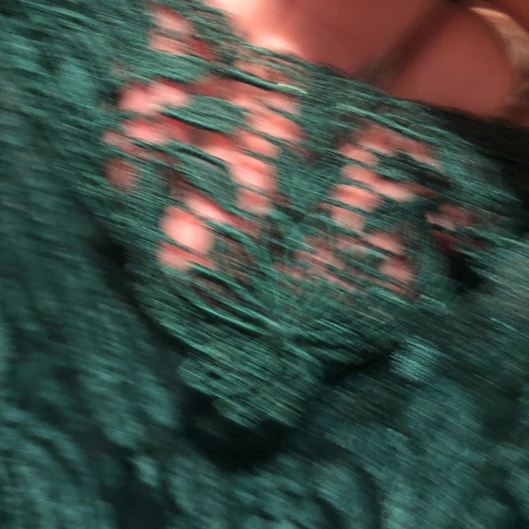 1990s More Jazz Lace Flare Out Dress- 810 $50 or $45 w/offer - Picture 9 of 11